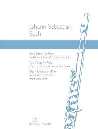 Slika BACH J.S.:TWO SUITES FOR FLUTE 