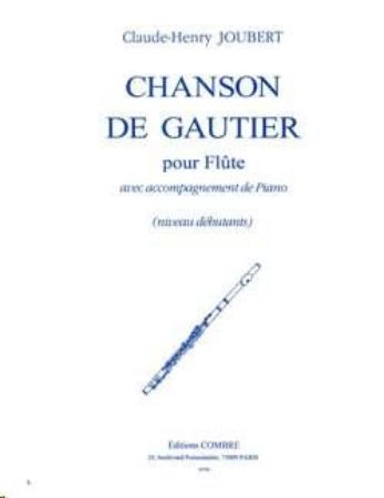 Slika JOUBERT:CHANSON DE GAUTIER POUR FLUTE ET PIANO