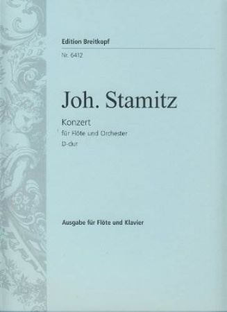 STAMITZ JOH.:KONZERT D-DUR FLOTE & KLAVIER