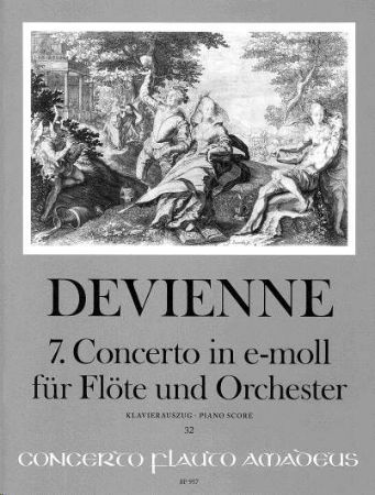 DEVIENNE:7.CONCERTO IN E-MOLL FLUTE UND KLAVIER