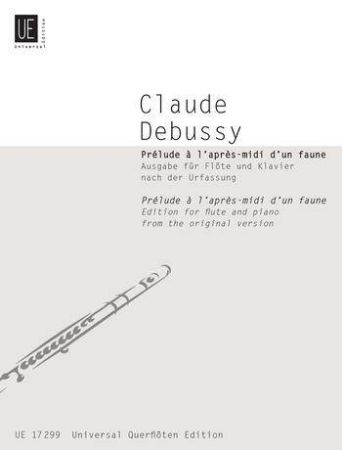 DEBUSSY:PRELUDE A L'APRES MIDI D'UN FAUNE FLOTE UND KLAVIER