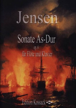 Slika JENSEN:SONATE AS-DUR OP.6 FLUTE & PIANO