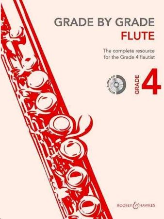 Slika GRADE BY GRADE  FLUTE 4 +CD