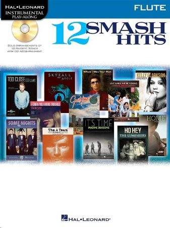 12 SMASH HITS PLAY ALONG FLUTE+CD