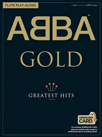 Slika ABBA GOLD PLAY ALONG  FLUTE +DOWNLOAD CARD