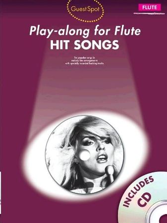 Slika PLAY ALONG FOR FLUTE HITS SONGS +CD