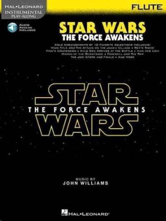 Slika STAR WARS THE FORCE AWAKENS PLAY ALONG FLUTE+AUDIO ACC.