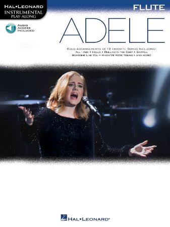 ADELE PLAY ALONG FLUTE+AUDIO ACCESS