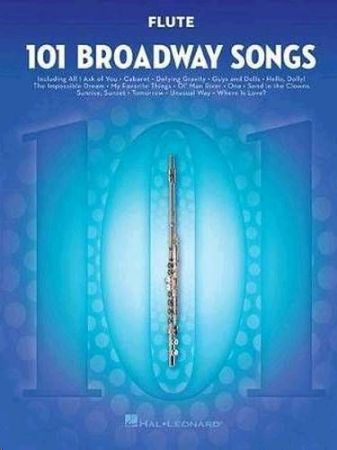 101 BROADWAY SONGS FLUTE