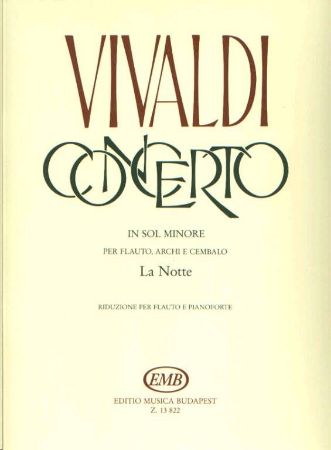 VIVALDI:CONCERTO IN G MINOR LA NOTTE RV439