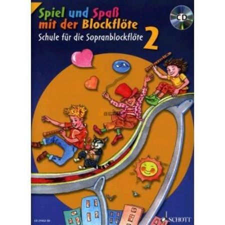 Slika LINDE:SPIEL UND SPAS MIT DER BLOCKFLOTE 2 +CD (FUR DIE SOPRANBLOCKFLOTE )