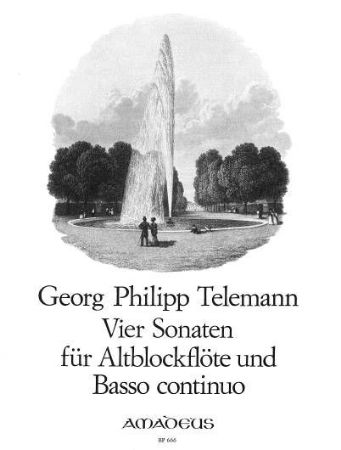 TELEMANN:VIER SONATEN FUR ALTBLOCKFLOTE UND BASSO CONTINUO