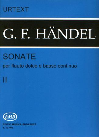 Slika HANDEL:SONATE FLAUTO DOLCE E BASSO 2