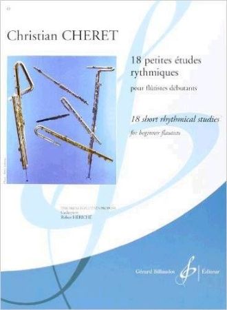 CHERET:18 PETITES ETUDES RYTHMIQUES 