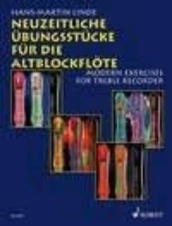 LINDE:NEUZEITLICHE UBUNGSSTUCKE ALTBLOCKFLOTE