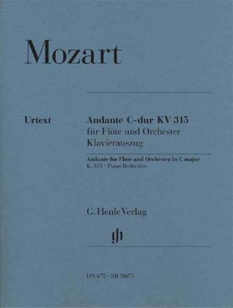 MOZART:ANDANTE C-DUR  FUR FLUTE KV 315