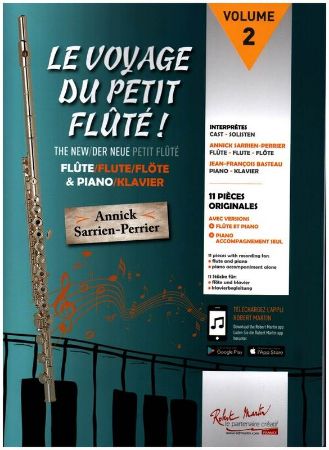 PERRIER:LE VOYAGE DU PETIT FLUTE 2 + AUDIO ACCESS