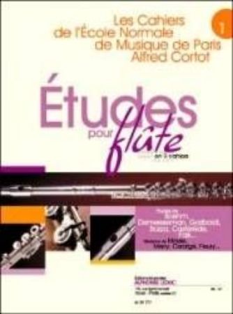 CORTOT:ETUDES POUR FLUTE VOL.1