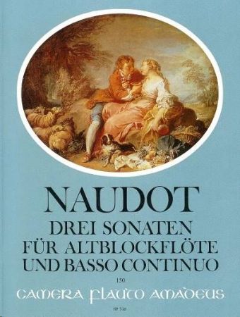 Slika NAUDOT:DREI SONATEN ALTBLOCFLOTE