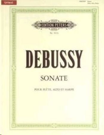 DEBUSSY:SONATE POUR FLUTE