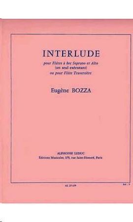 BOZZA:INTERLUDE FLUTE SOLO