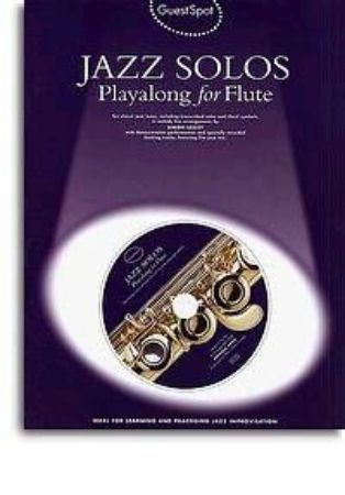 GUEST SPOT JAZZ SOLOS PLAYALONG FLUTE+CD