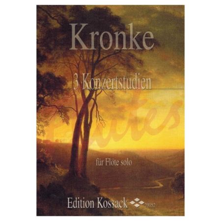 Slika KRONKE:3 KONZERTSTUDIEN FLOTE SOLO