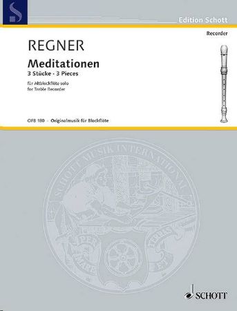 REGNER:MEDITATIONEN ALT RECORDER