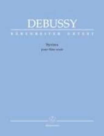 Slika DEBUSSY:SYRINX POUR FLUTE