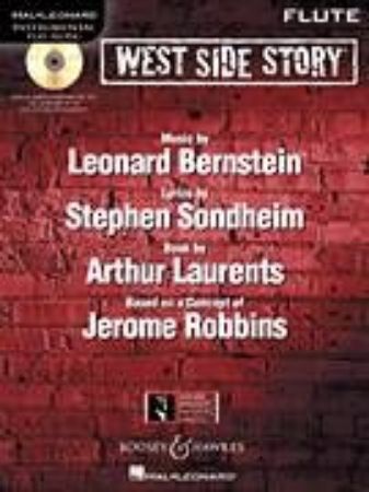 BERNSTEIN:WEST SIDE STORY PLAYALONG+CD FLUTE