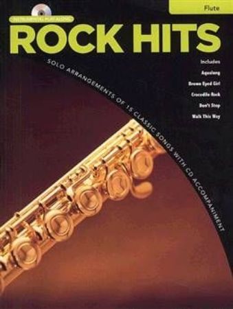 ROCK HITS PLAY ALONG +CD FLUTE