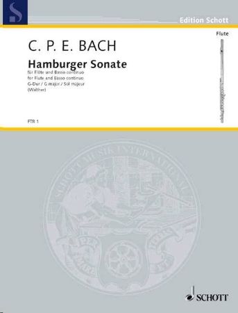 Slika BACH C.P.E.:HAMBURGER SONATE G-DUR