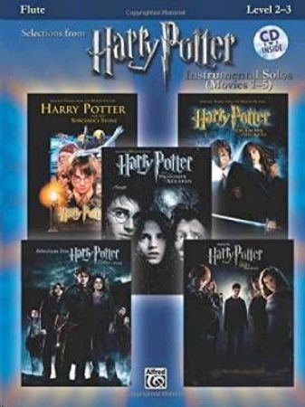 Slika HARRY POTTER:INSTRUMENTAL SOLOS +AUDIO ACCESS LEVEL 2-3