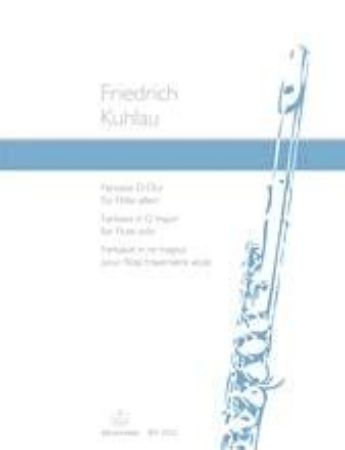 Slika KUHLAU:FANTASIA IN D-DUR FOR FLUTE SOLO