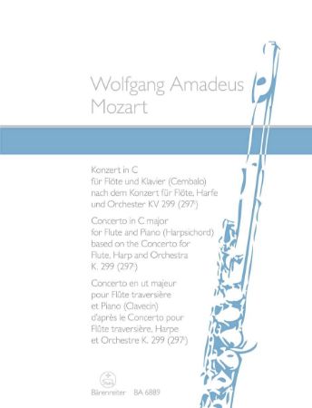 Slika MOZART:KONZERT IN C FOR FLUTE AND PIANO BASED ON THE CONCERTO FOR FLUTE,HARP AND