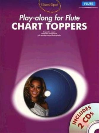 PLAY ALONG FOR FLUTE CHART TOPPERS+CD