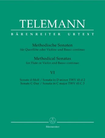 Slika TELEMANN:METHODICAL SONATAS VOL.6