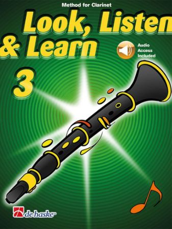 LOOK, LISTEN & LEARN 3 CLARINET+CD