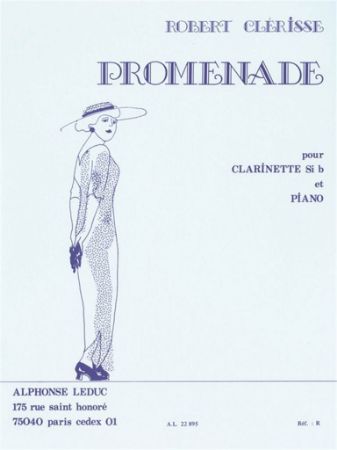 CLERISSE R.:PROMENADE clarinette and piano