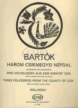 BARTOK:DREI VOLKSLIEDER