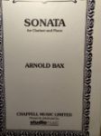 BAX:SONATA FOR CLARINET AND PIANO