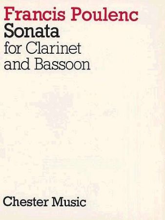 Slika POULENC:SONATA FOR CLARINET AND BASSOON