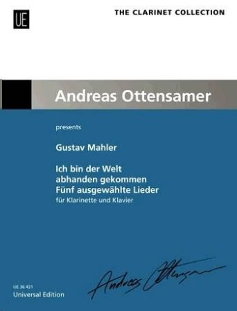 Slika OTTENSAMER PRESENTS GUSTAV MAHLER KLARINETTE UND KLAVIER