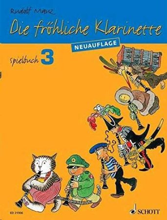 Slika MAUZ:DIE FROHLICHE KLARINETTE 3 SPIELBUCH