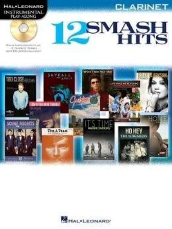 12 SMASH HITS FOR CLARINET +CD