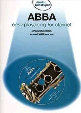 JUNIOR GUEST SPOT ABBA PLAYALONG FOR CLARINET+CD