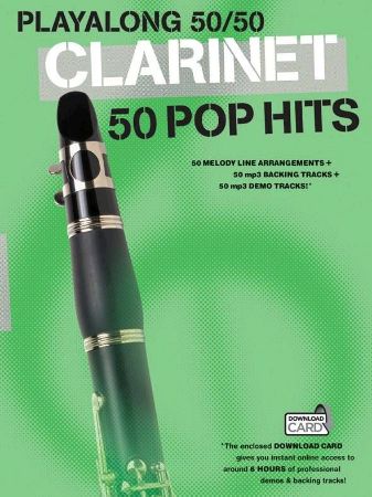 50 POP HITS FOR CLARINET PLAYALONG