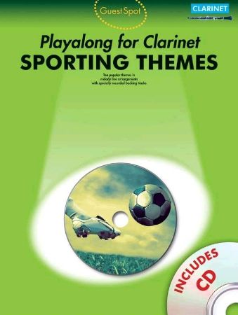 PLAYALONG FOR CLARINET SPORTING THEMES+CD