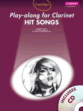 PLAY ALONG FOR CLARINET HIT SONGS +CD
