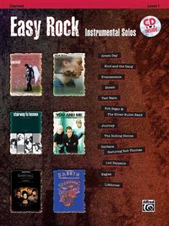 EASY ROCK INSTRUMENTAL SOLOS +CD CLARINET